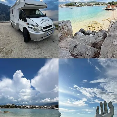 Bateau-hôtel Camper Motorhome Albania Loreli Tirana